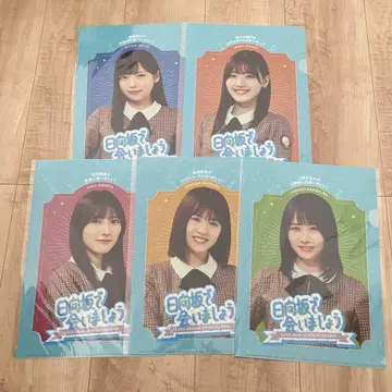 히나타자카에서 만나요 클리어 파일 묶음 판매