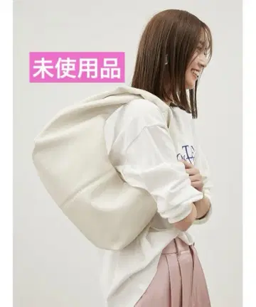 [미사용] [미라 오웬] 원 핸들 숄더백 아이보리
