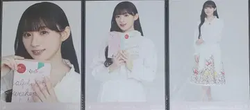 노기자카46 브로마이드 카와사키 벚꽃 포인트 꽃무늬 원피스