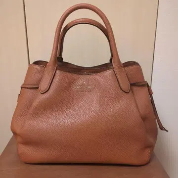 kate spade NEWYORK 덤플링 라지 쉘 백 브라운