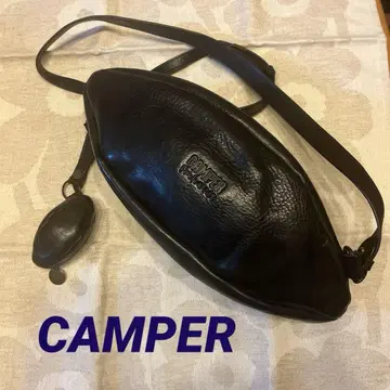 CAMPER 캠퍼 럭비공 숄더백 블랙