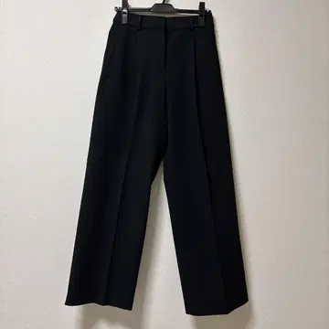 PLST 플라스테 심플 센터 프레스 팬츠
