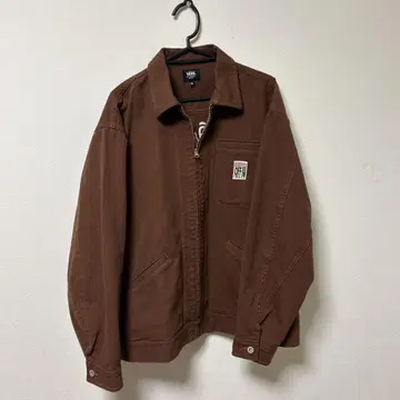 VANS OFF THE WALL 브라운 자켓 XL