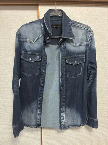 JACKROSE 데님 긴팔 셔츠 메이드 인 재팬