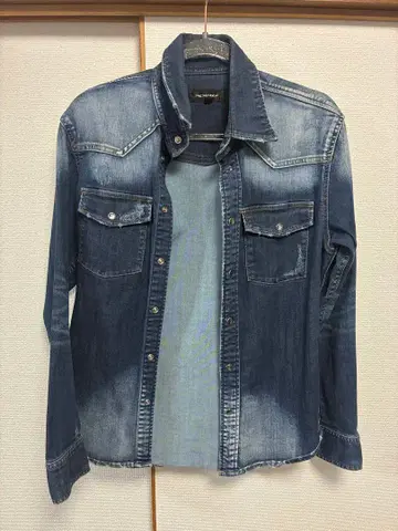 JACKROSE 데님 긴팔 셔츠 메이드 인 재팬