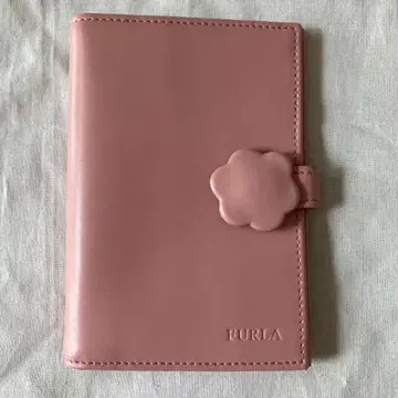 [ 미사용 ] 훌라 FURLA 핑크 접이식 지갑 박스 포함
