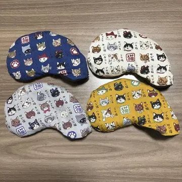 인기 핸드메이드 아이언용 골프헤드커버 4개 세트 오냥코냥코