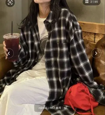 루즈 실루엣 레귤러 카라 모듬 셔츠