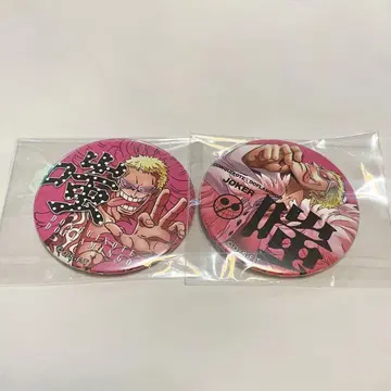 onepiece 원피스 도플라밍고 굿즈 캔뱃지 BLACK BLUE