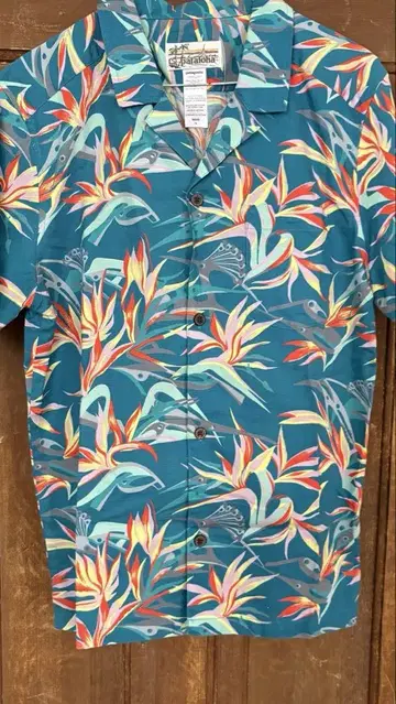 patagonia 알로하 셔츠 파타로하 극락조 꽃 복각 모델