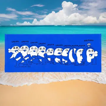 [미개봉 새상품] group_inou 돌고래의 돌고래군 타월