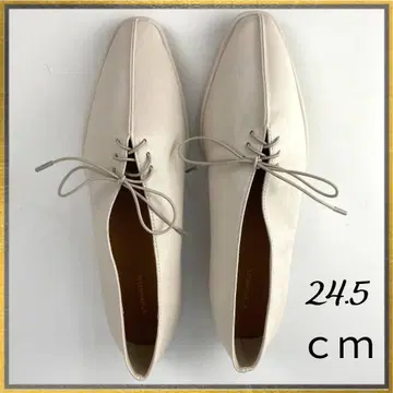 새상품 AuBANNISTER 레이스업 신발 아이보리 39 24.5