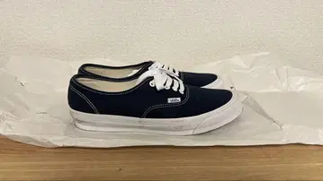 Vans 네이비 캔버스 스니커즈