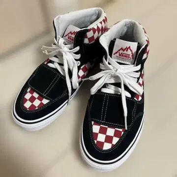 미사용! 레어! VANS Mt. EDITION 체커 하이컷 스니커즈