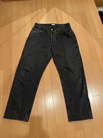 [ CIOTA ] 블랙스 빈 코튼 13.5oz 스트레이트 데님