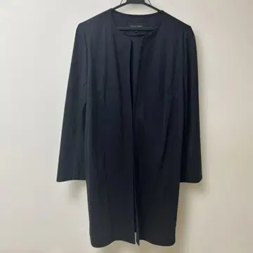 트랜스워크 노카라 롱 겉옷 자켓