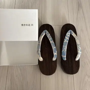 일본 나막신 야키우콘 유카타