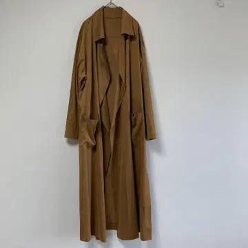 [ 새상품급 ] 어반 리서치 브라운 롱 코트 포켓 부착