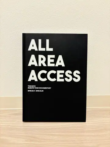THE BOYZ ALL AREA ACCESS 다큐멘터리 도서