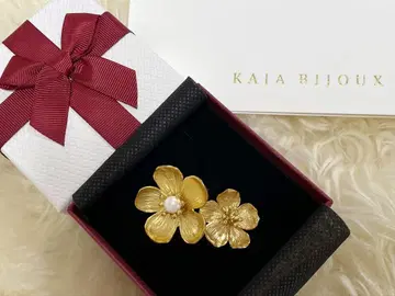 KAJA BIJOUX 카자비쥬 플라워 반지 골드
