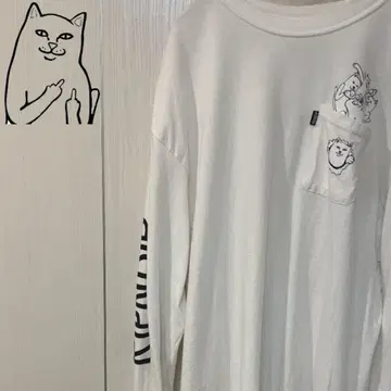 RIPNDIP 롱 T