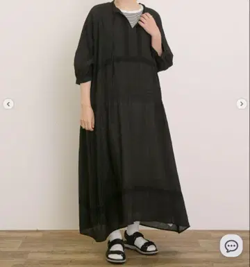 사만사 모스모스 SM2 레이스 절개 원피스 블랙 S 사이즈