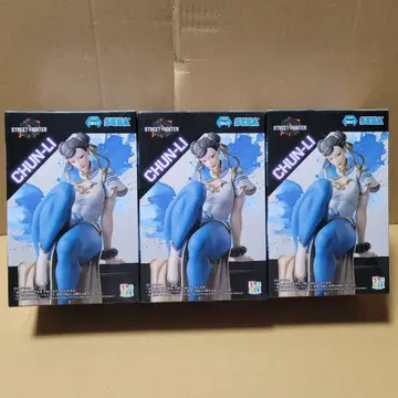 스트리트 파이터 CHUN-LI 피규어 3체 세트