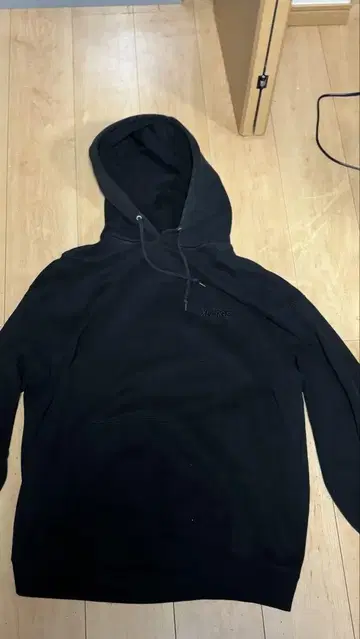 XLARGE 블랙 후드티 XL