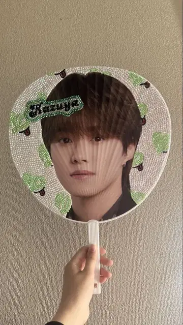 오하시 카즈야 데코 부채