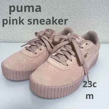 PUMA 핑크 스니커즈 23cm