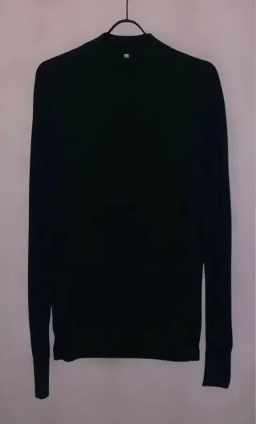 존스메들리 모크넥 니트 울100% 그린 80'