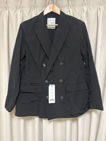 WASHER NYLON DOUBLE BREASTED JACKET