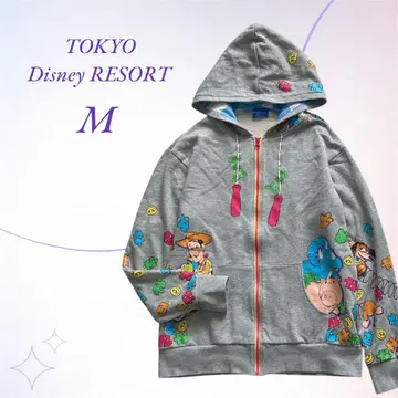 [ 공식 ] 도쿄 디즈니 리조트 / 토이스토리 긴팔 후드티 여성용 M