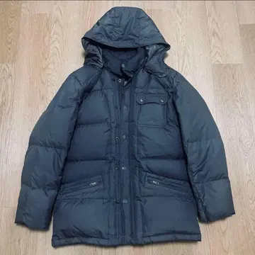 후드 부착 다운 자켓