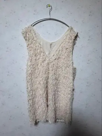 Kastane 퍼 롱 베스트 (안감 있음)