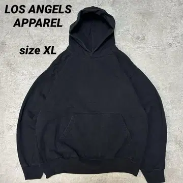 로스앤젤레스 어패럴 14oz 후드 맨투맨 XL 블랙 USA제