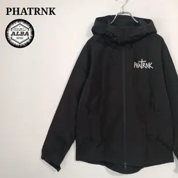 [ 새상품급 ] PHATRNK 팻랭크 마운틴 파카 자켓 블랙 M