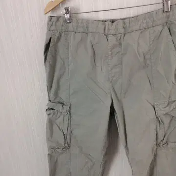 ZARA 이지 팬츠 카고 팬츠 그린