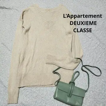 라빠르망 두즈엠 클래스 V-neck Basic 니트