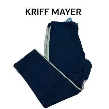 KRIFF MAYER 바지 M 네이비 베이지