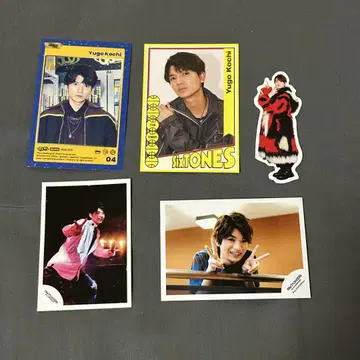 SixTONES 타카치 유고 트레이딩 카드 스티커 미니 사진 세트