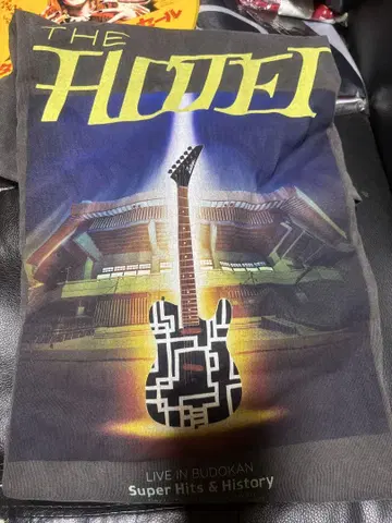 호테이 토모야스 HOTEI 무도관 라이브 T셔츠 L 사이즈 (실질 LL)