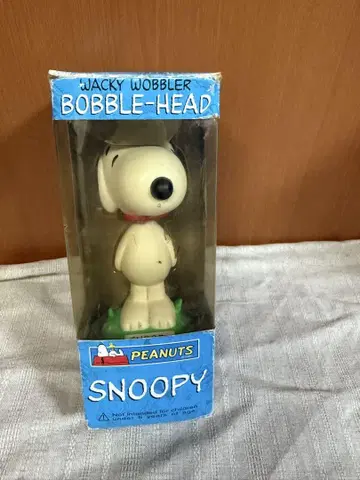 빈티지 PEANUTS 스누피 보빙 헤드