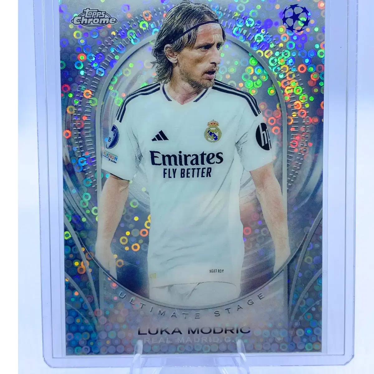 Luka Modrić Topps UEFA Ultimate Stage Refractor #모드리치,#레알마드리드 on Bunjang  Global Site.