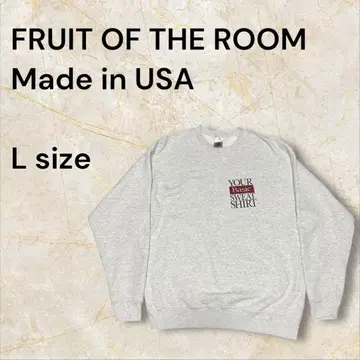 [USA]90s 프룻 오브 더 룸 프린트 스웻셔츠 US 구제 의류 속기모