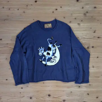 BRAIN DEAD / DIDDLE CROPPED SWEATER