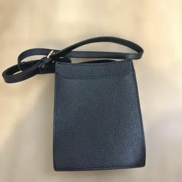 블루신시아 천연 가죽 숄더백 로얄 블랙