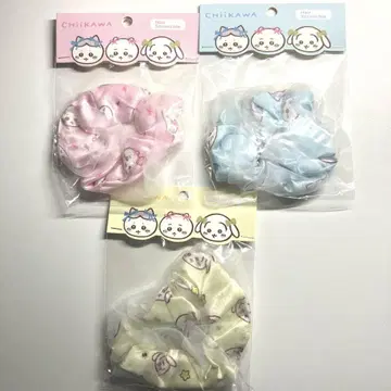 [ 새상품 미개봉 ] 치이카와 (먼작귀) 하치와레 토끼 헤어 스크런치