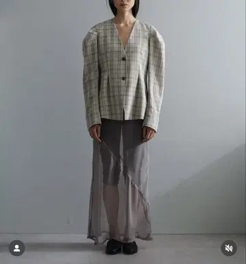 Pasterip Organdy layering skirt