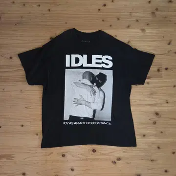 IDLES 그래픽 T셔츠 XL 블랙